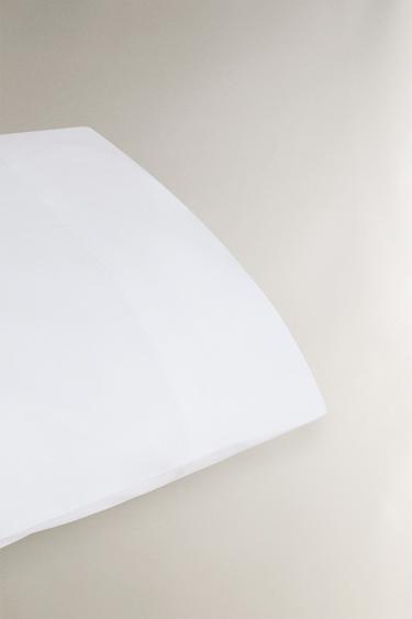PERCALE PILLOWCASE (200 THREAD COUNT) - White by Zara - Image 5