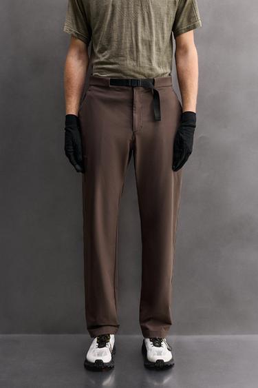 PANTALON TECHNIQUE BATTLE TREKKING - Marron de Zara