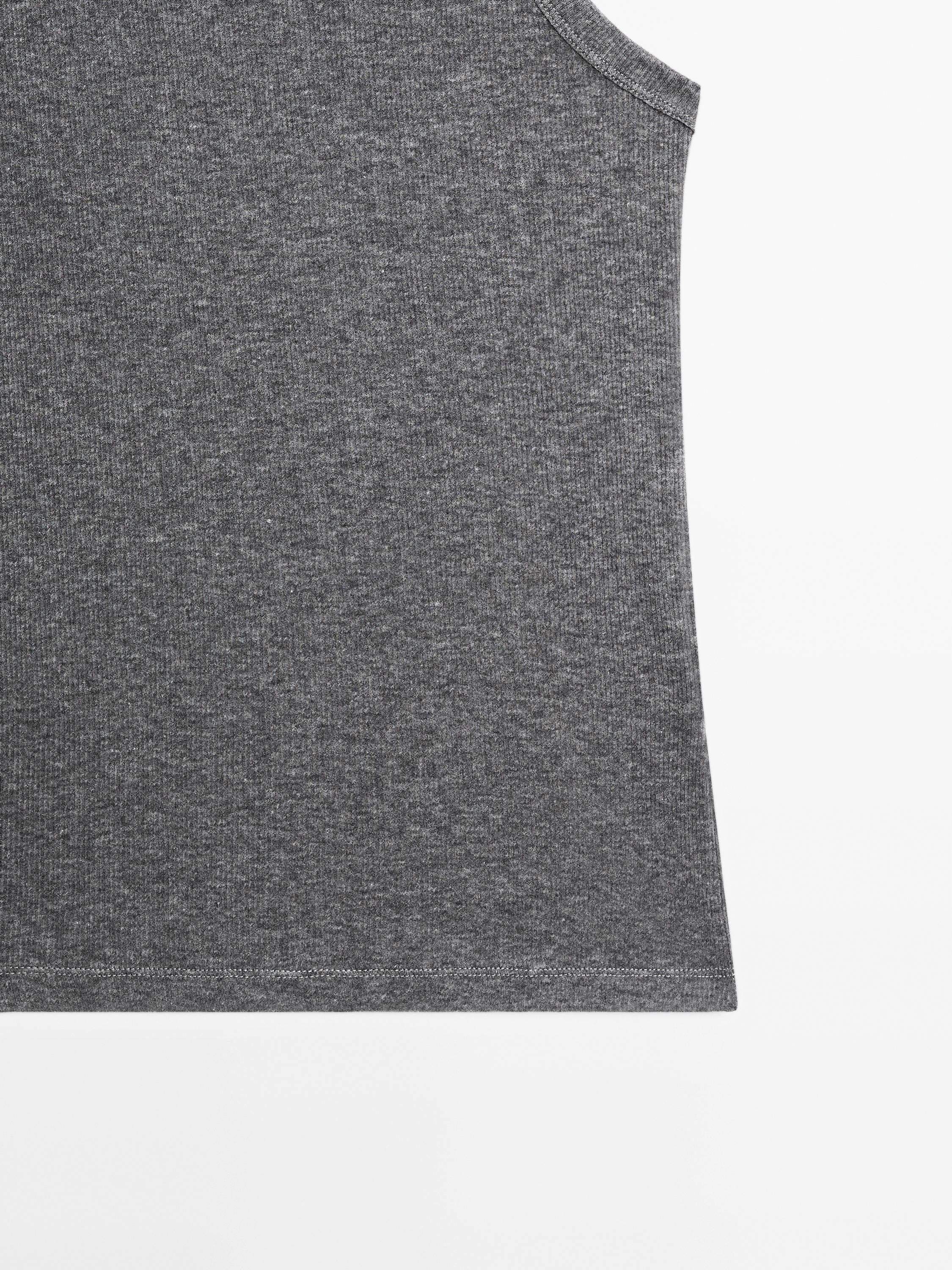 100% cotton halter top