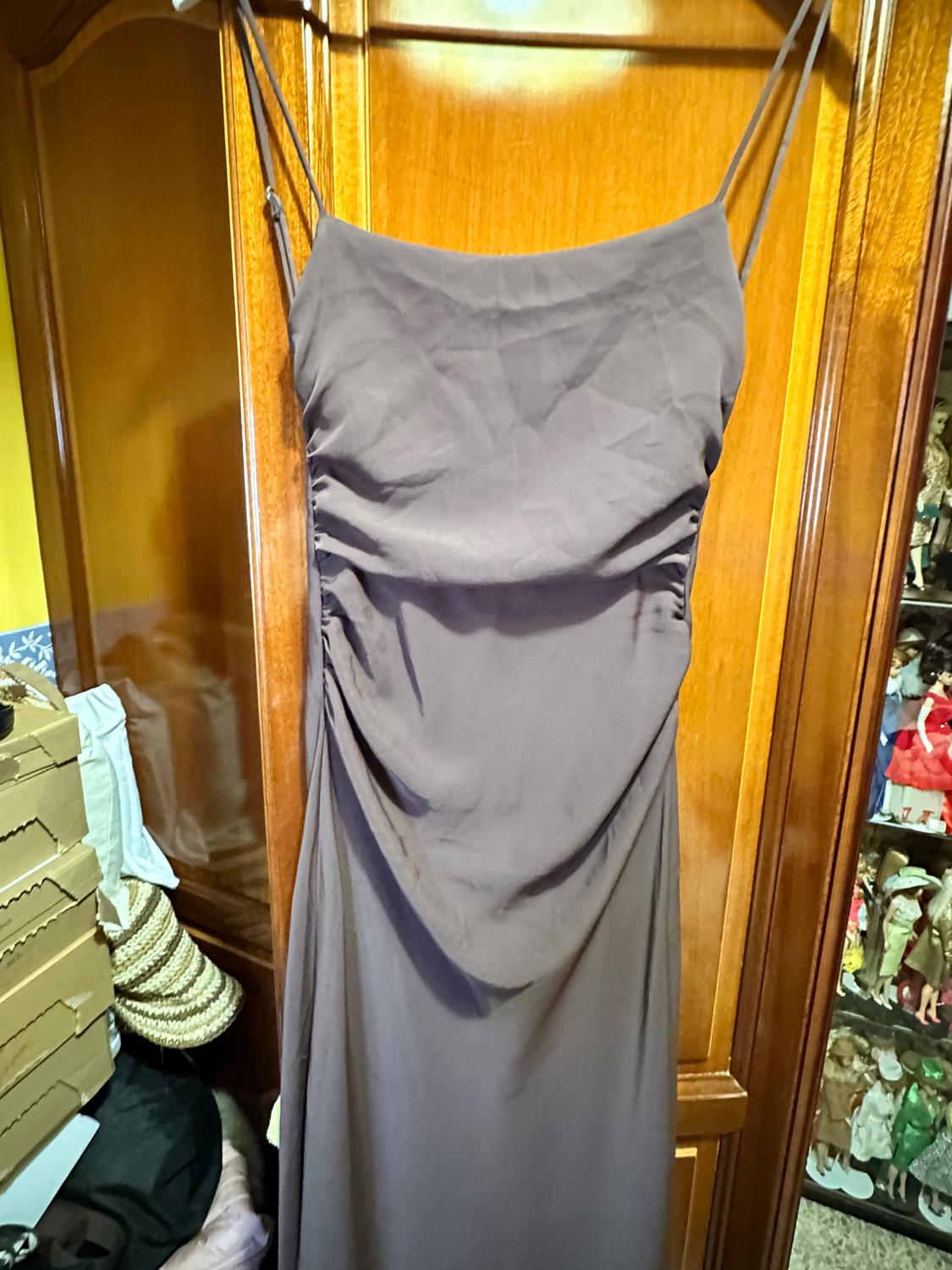DRAPED CAMISOLE DRESS - Image 2