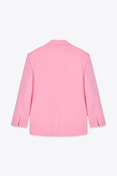 OVERSIZE BLAZER - Pink by Zara - Image 5