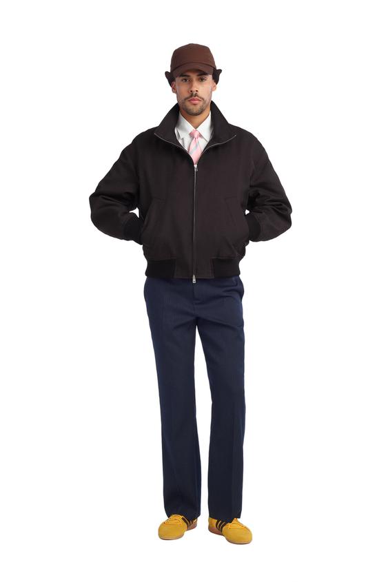 RELAXED FIT BOMBER JACKET from Zara - $149