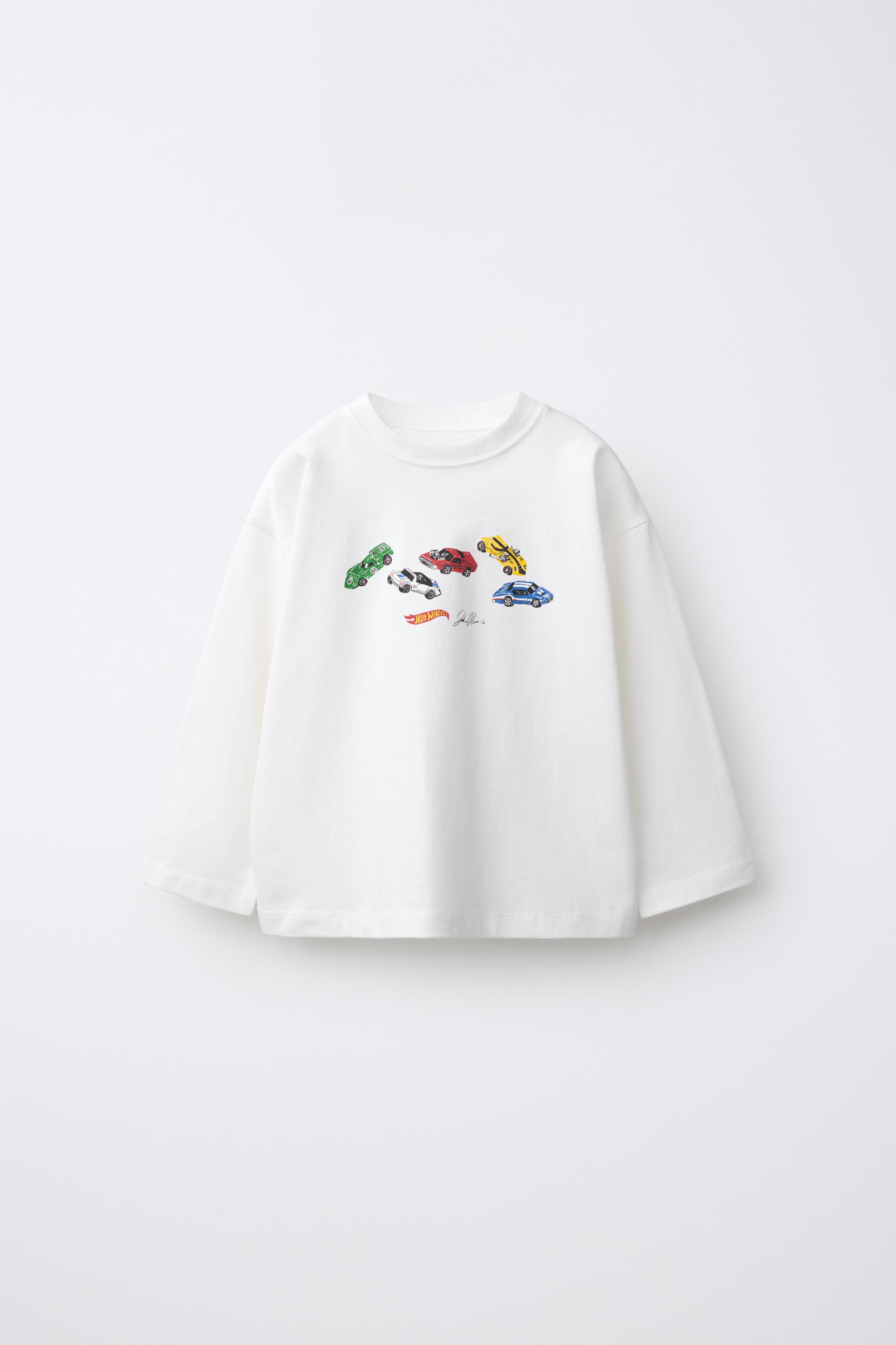 HOT WHEELS™ MATTEL PRINT T-SHIRT — White