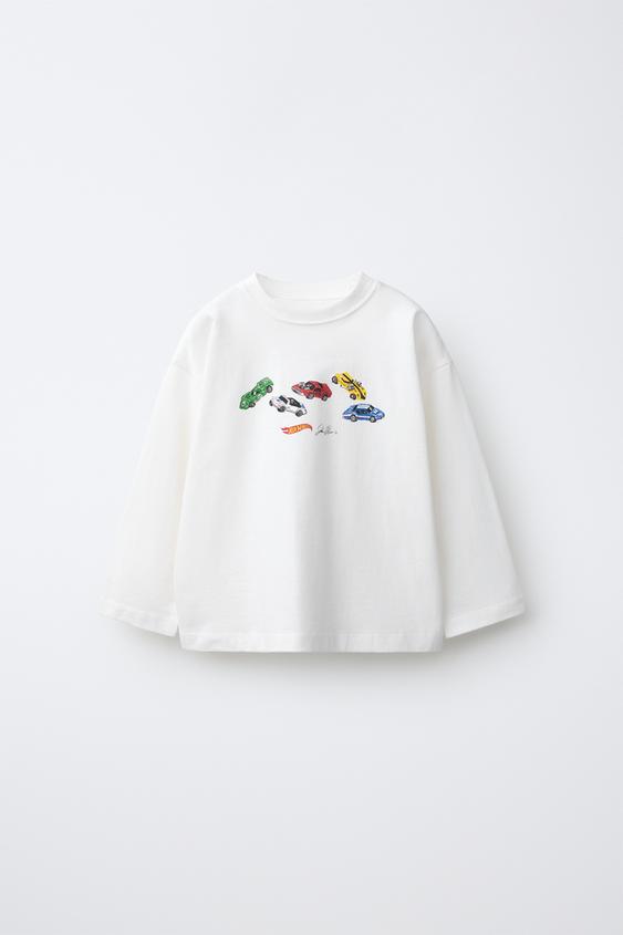 HOT WHEELS™ MATTEL PRINT T-SHIRT - White de Zara - Imagen 0