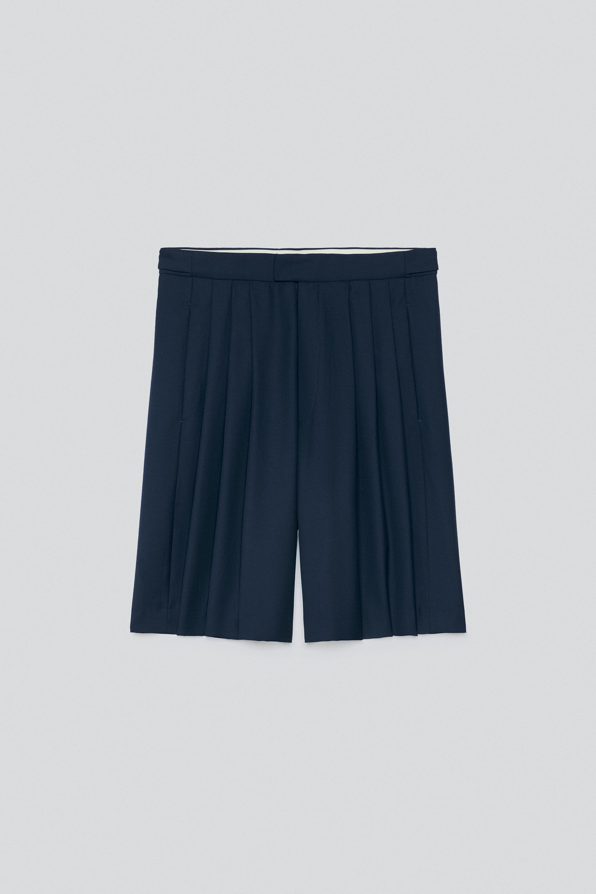 SHORT WIDE FIT AVEC LAINE