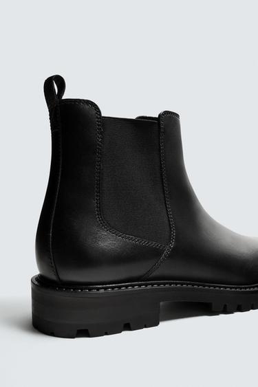 BOTTES CHELSEA VOLUMINEUSES - Noir de Zara - Image 2
