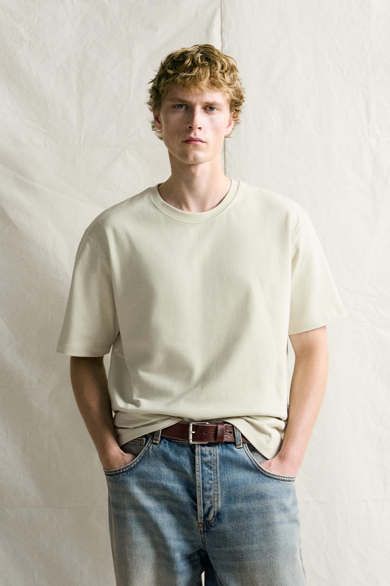 SHORT SLEEVE HEAVYWEIGHT T-SHIRT — Mint