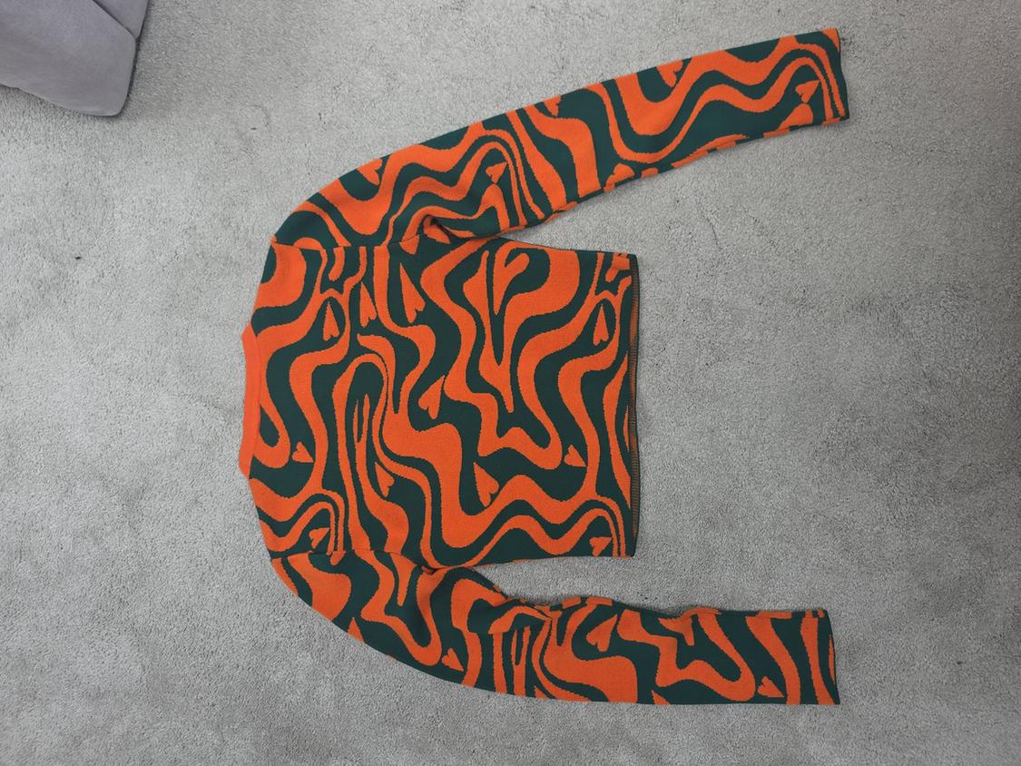 JACQUARD KNIT TOP - Image 2
