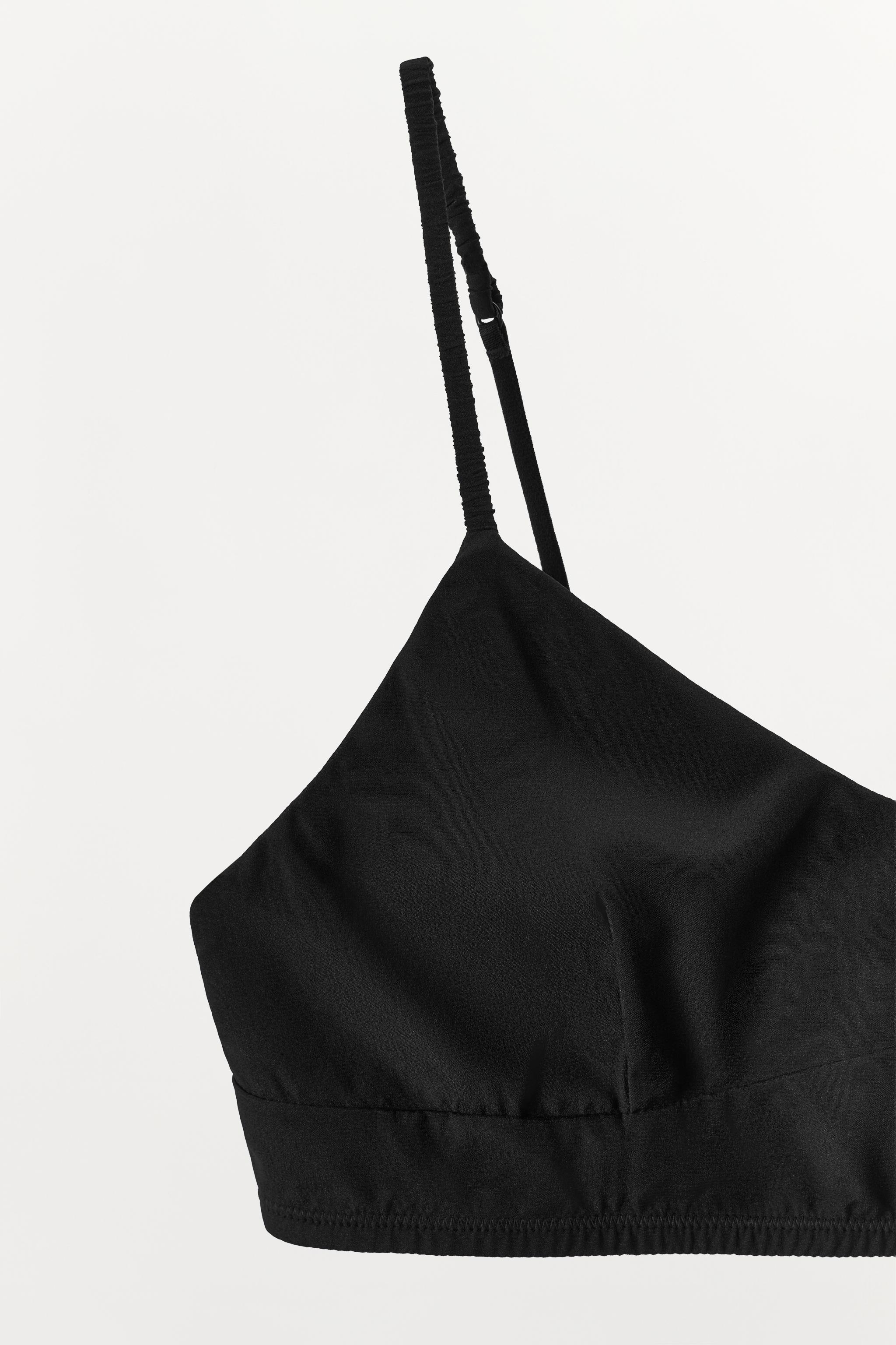 SILK BANDEAU BRA