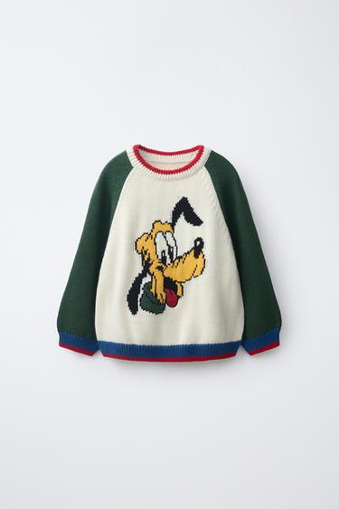 JERSEY PUNTO PLUTO MICKEY MOUSE © DISNEY - Verde / Crudo de Zara