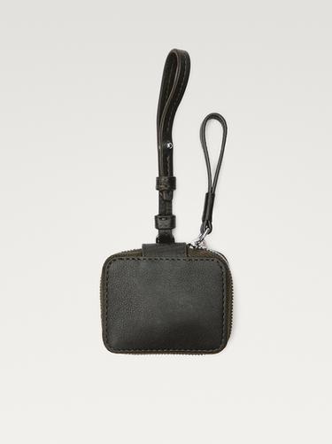 Zara Nappa leather AirPods case - Green