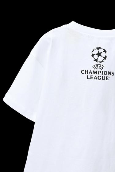 Zara UEFA CHAMPIONS LEAGUE ® PRINTED T-SHIRT - White
