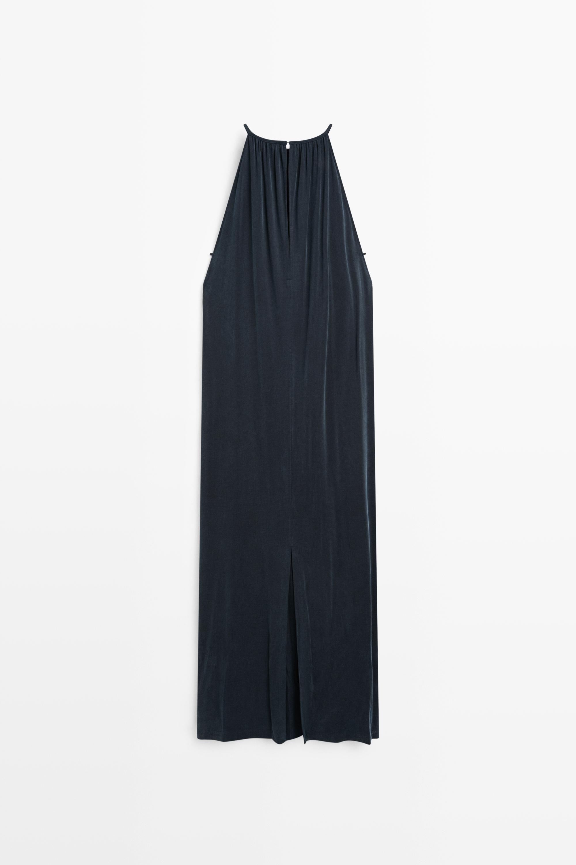 Robe midi fluide à plis - STUDIO