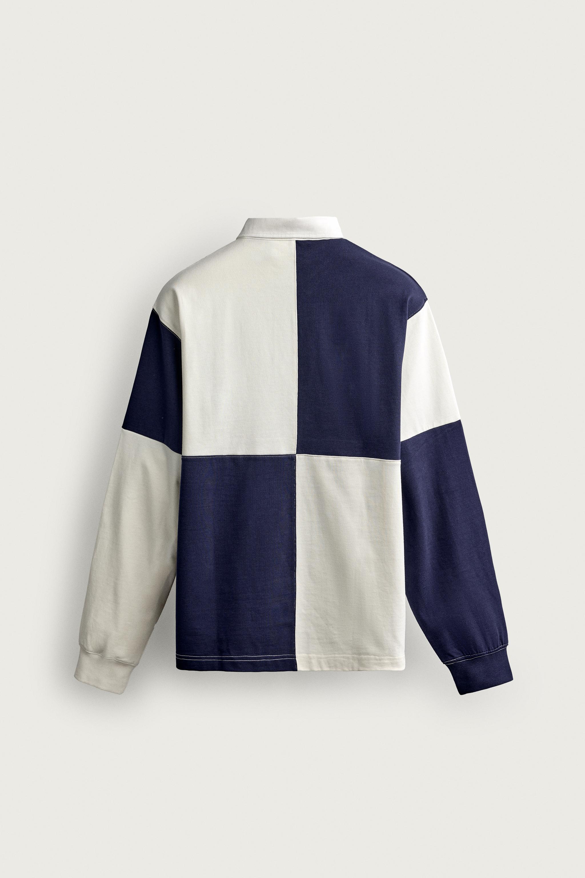 Zara USA 94 FIFA DÜNYA KUPASI™ FIFA KLASİKLERİ BLOK RENK POLO görsel 7