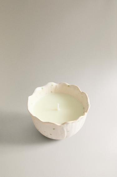 (120 G) TUBEROSE SCENTED CANDLE - Purple by Zara - Image 1