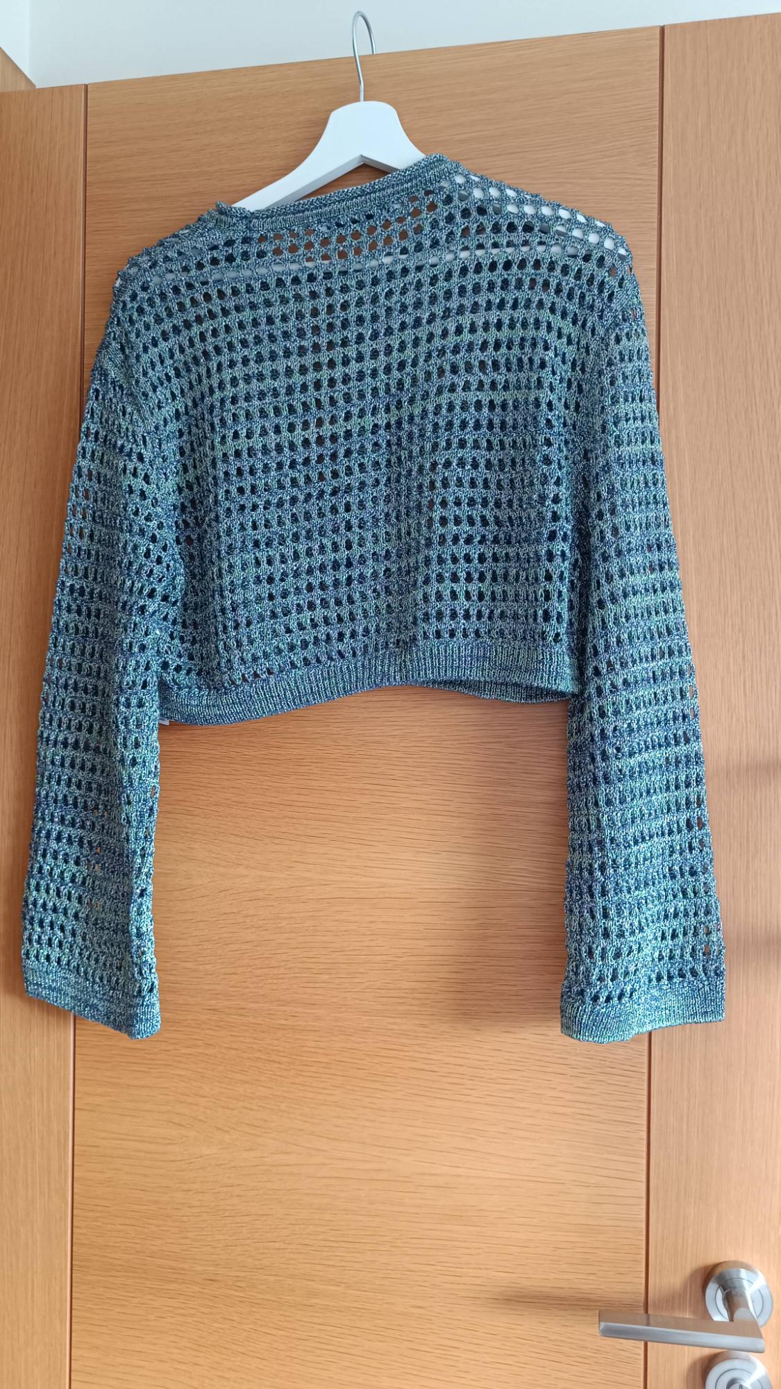 KNIT CROP TOP WITH METALLIC THREAD - Image 5