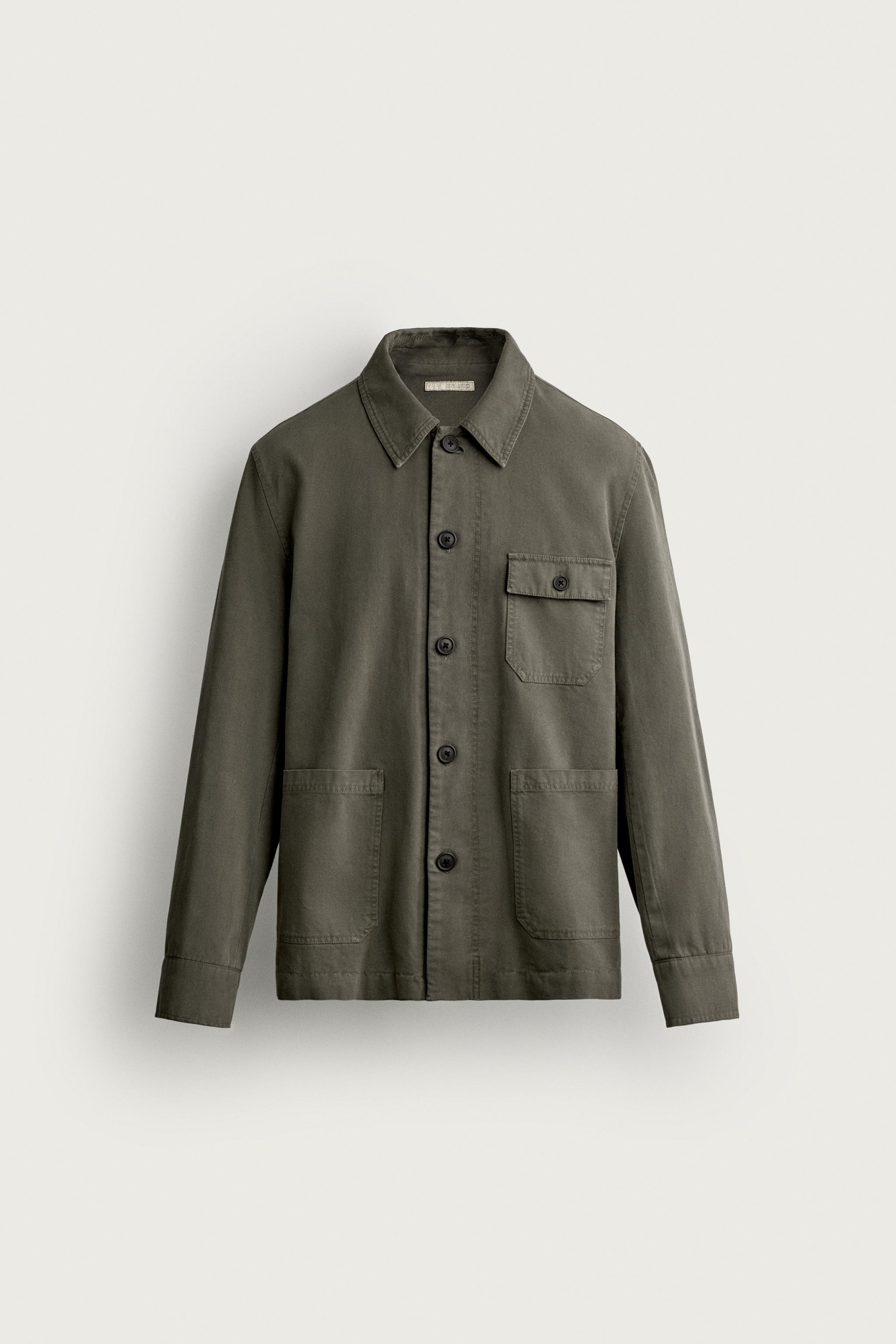 SOBRECAMISA REGULAR FIT BOLSILLOS