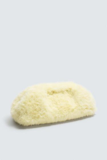 SAC ENVELOPPE EFFET FOURRURE HARRY LAMBERT FOR ZARA x DISNEY - Blanc de Zara - Image 2