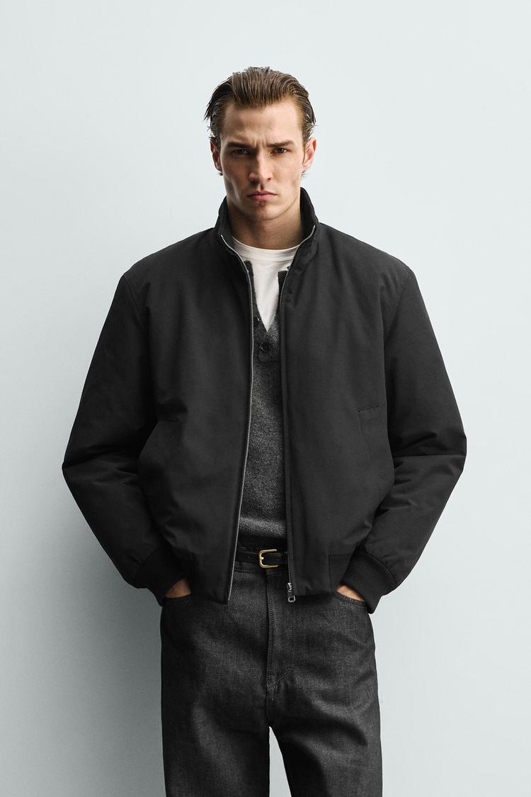 ZARA WATER-REPELLENT QUILTED JACKET