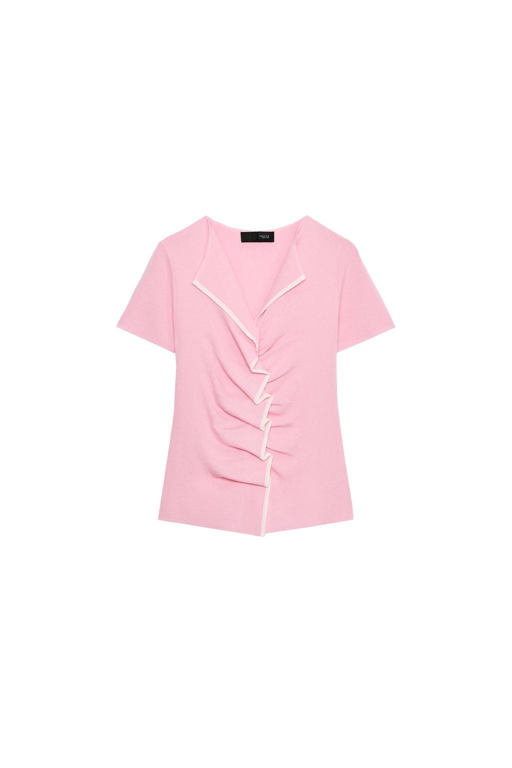 RUCHED KNIT TOP - image 3