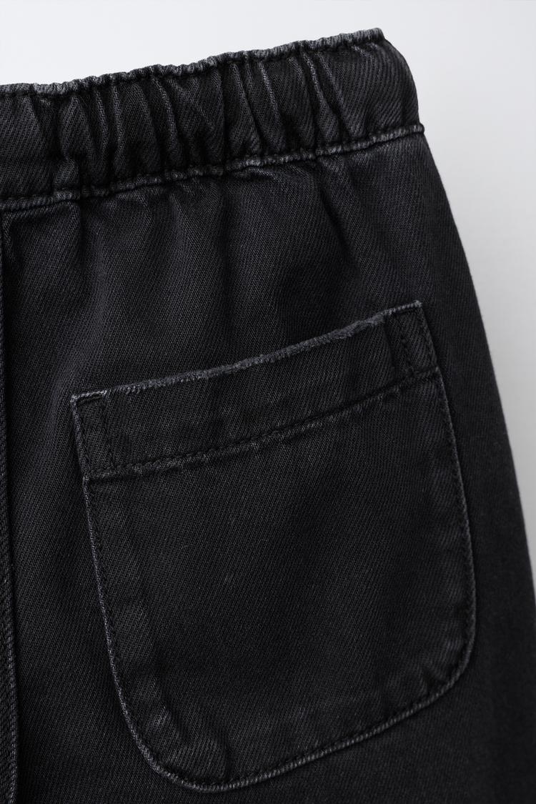 JEANS HOLGADO CON CORDÓN EN CINTURA 4