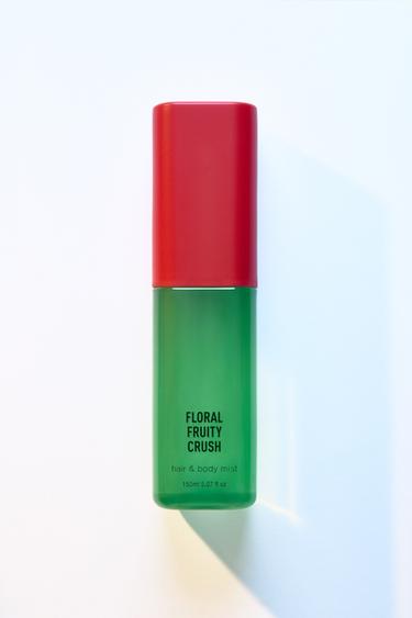 FLORAL FRUITY CRUSH HAIR & BODY MIST 150ML (5.7 FL. OZ). - TINTED LEATHER de Zara