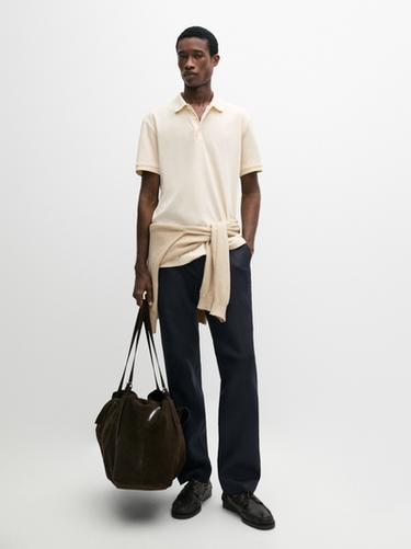 Polo manga corta algodón - 319 de Zara - Imagen 0