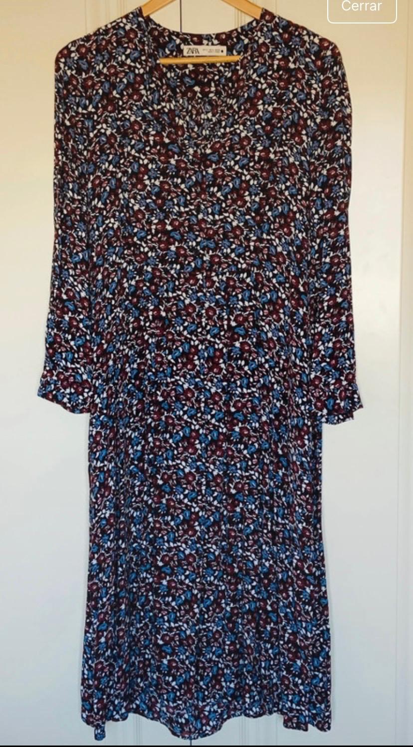 FLORAL PRINT MIDI DRESS - Image 2