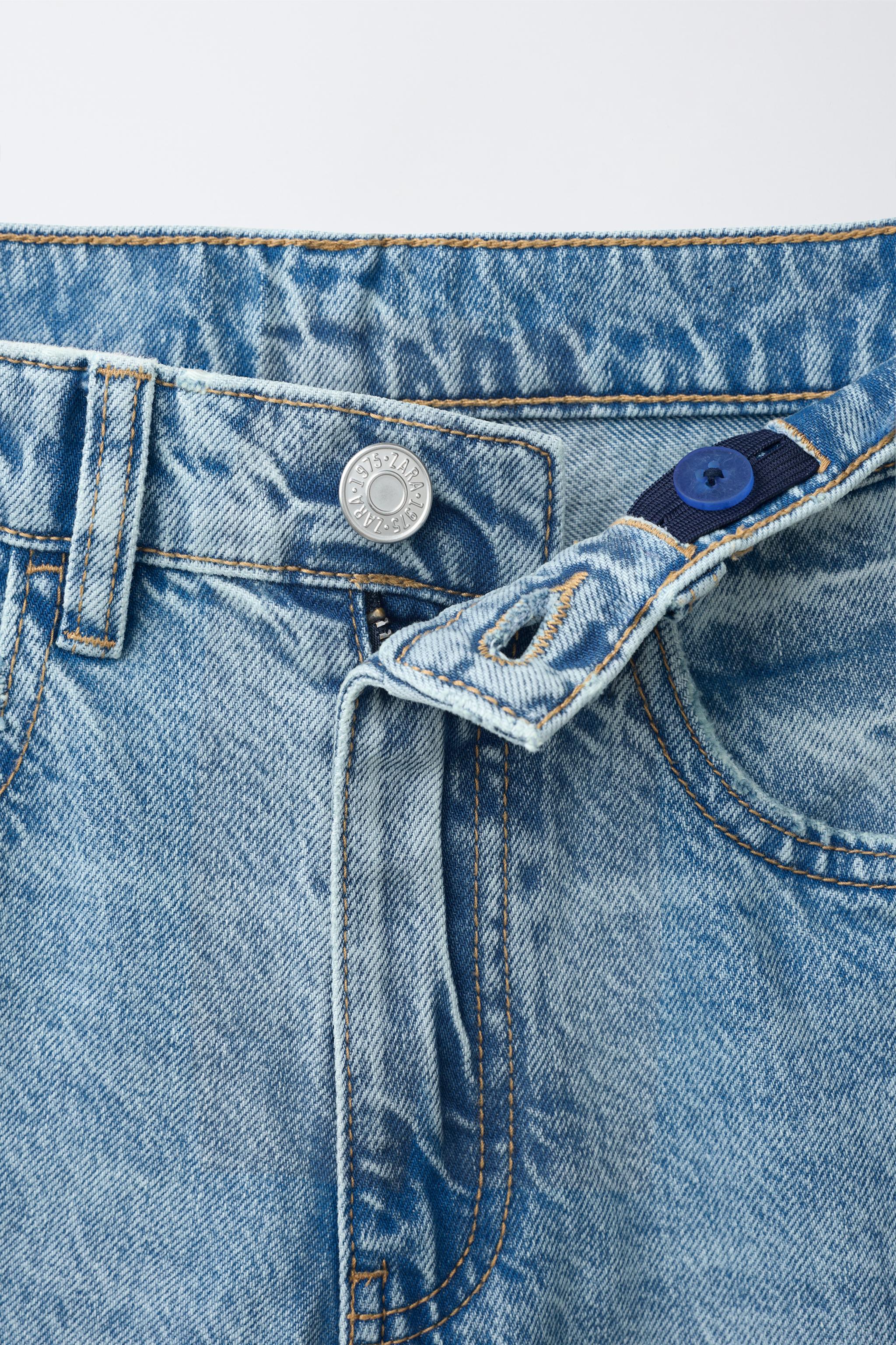 Детские джинсы Zara DISTRESSED BALLOON JEANS — фото 3