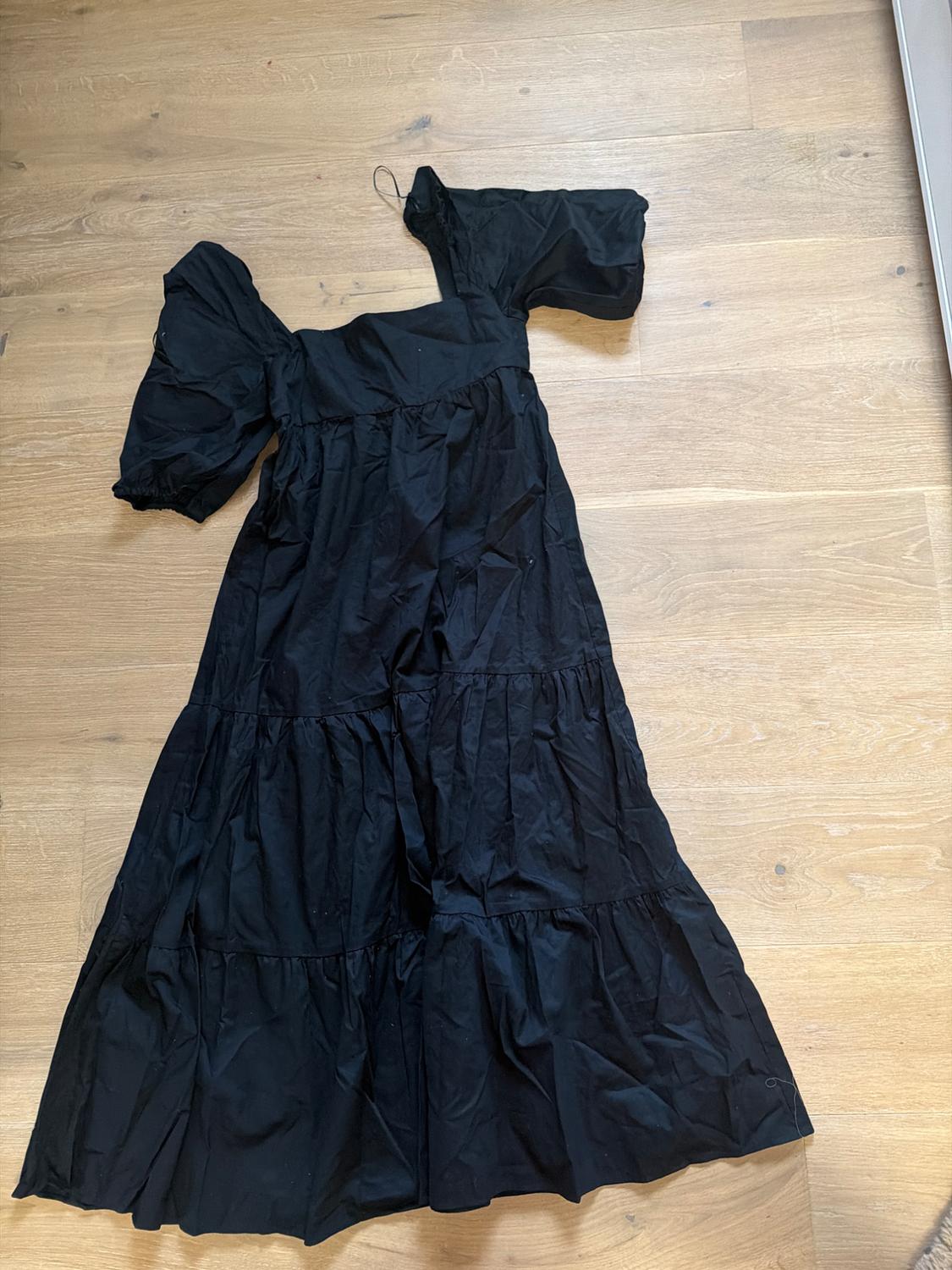 MIDI DRESS WITH PANELS - Image 3
