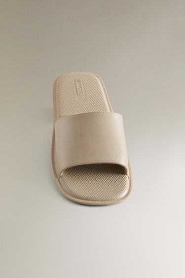 BATHROOM SLIDER SLIPPERS - Green by Zara - Image 4