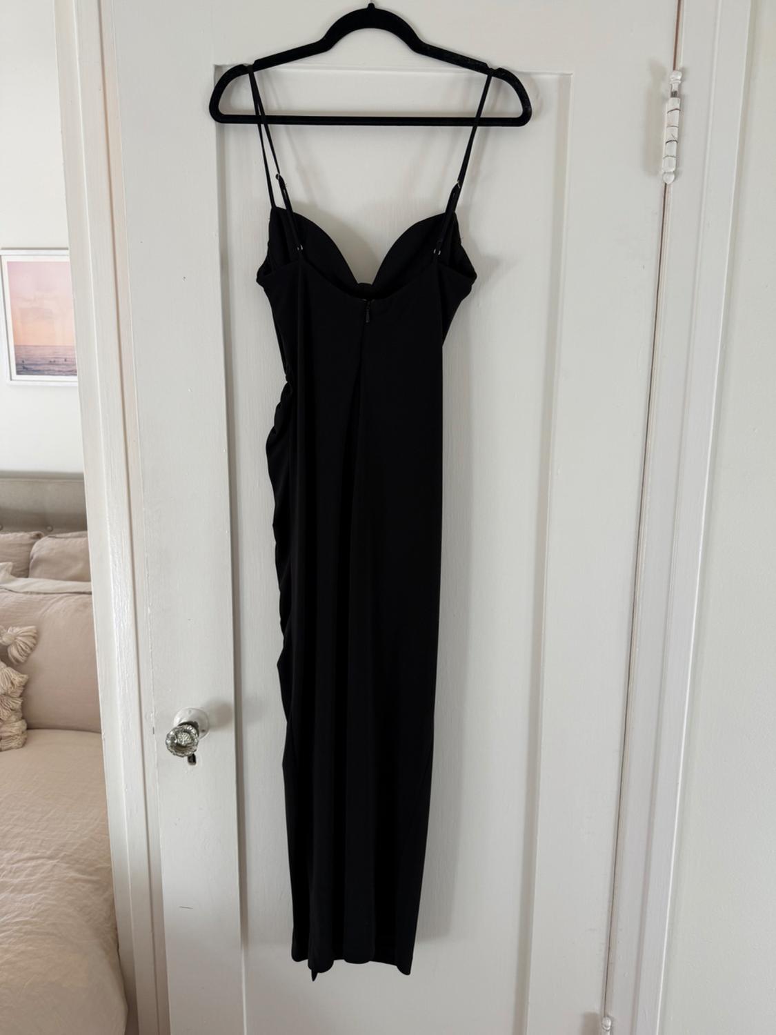 GATHERED MIDI DRESS - Image 2