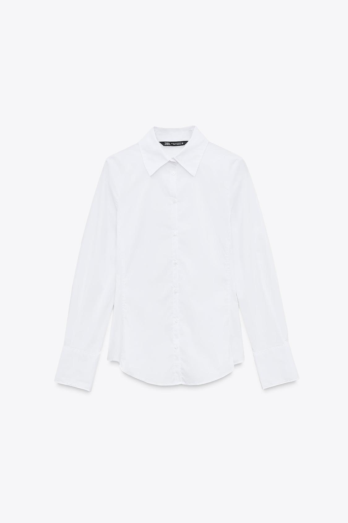 FITTED POPLIN SHIRT