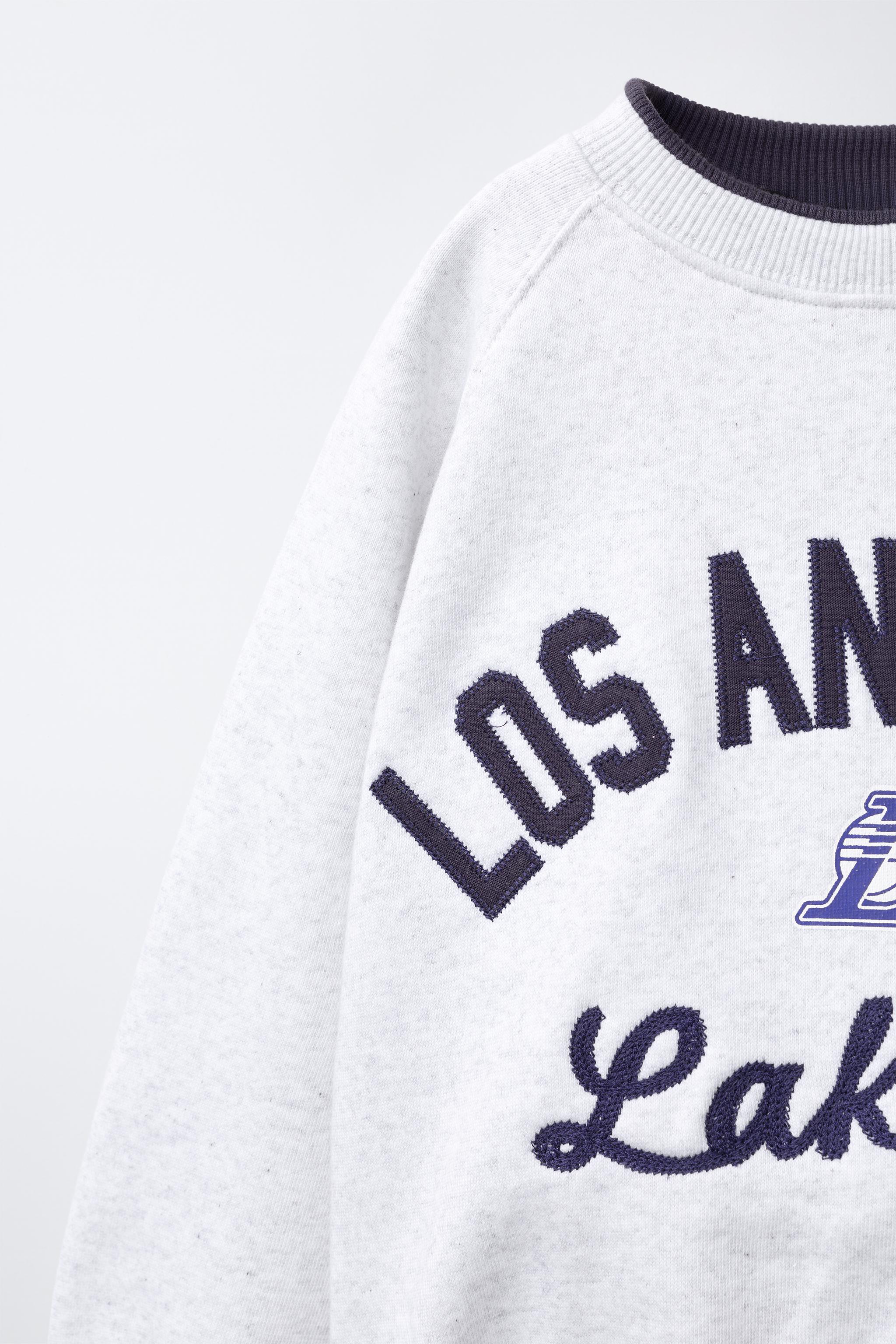 NBA - LOS ANGELES LAKERS EMBROIDERED SWEATSHIRT