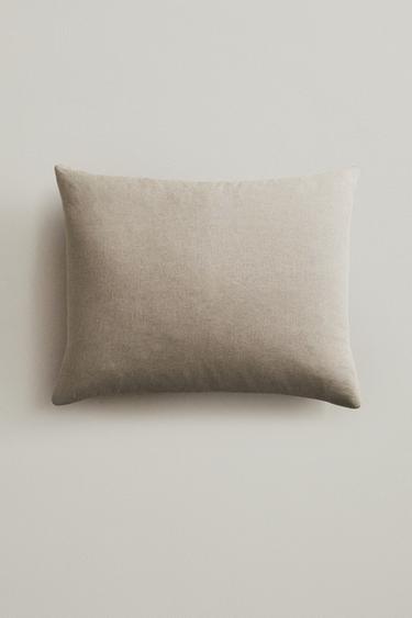 XXL LINEN CUSHION COVER - Light beige by Zara - Image 6