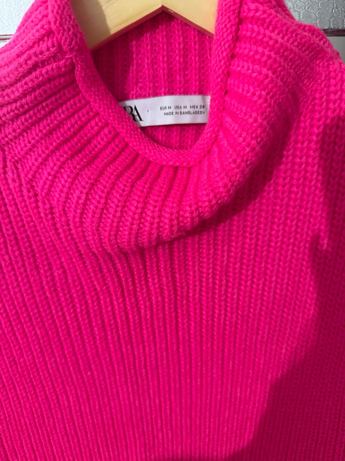 SLEEVELESS KNIT DRESS - Image 3