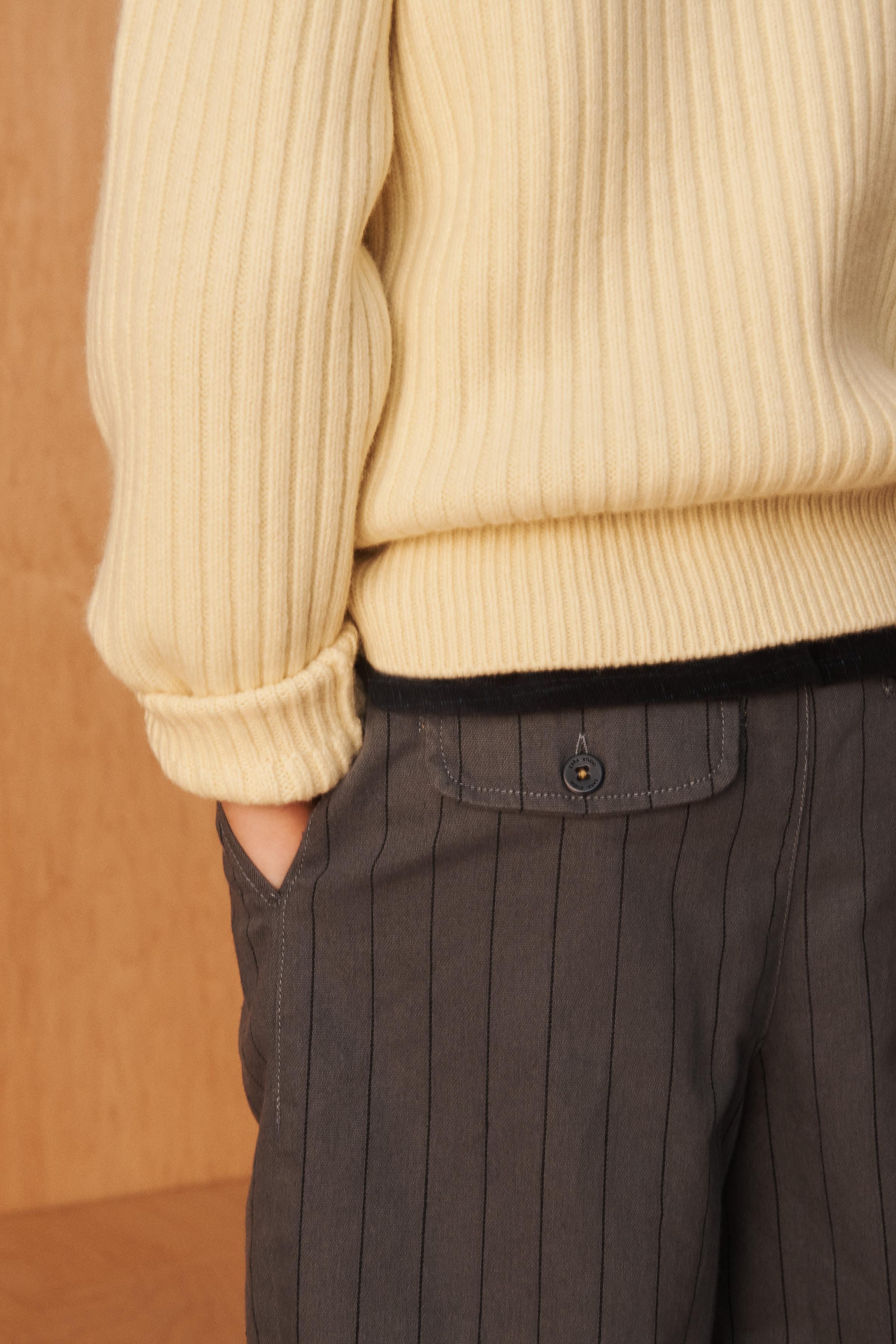 LIMITED EDITION RELAXED STRIPED PANTS