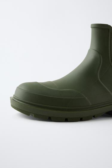 ELASTIC WELLIES - Green by Zara - Image 4