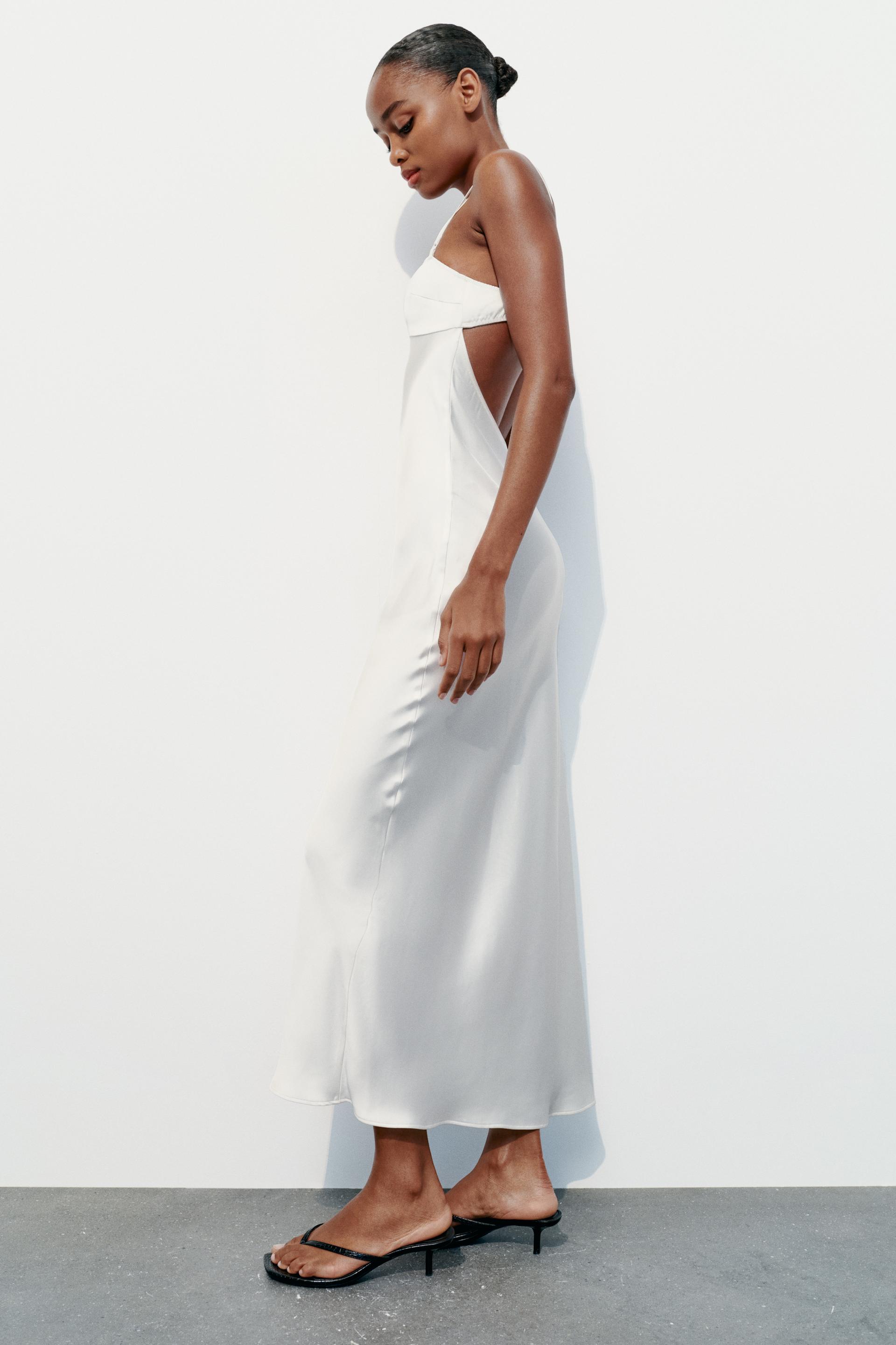 Women's Slip Dress - A New Day™ White S