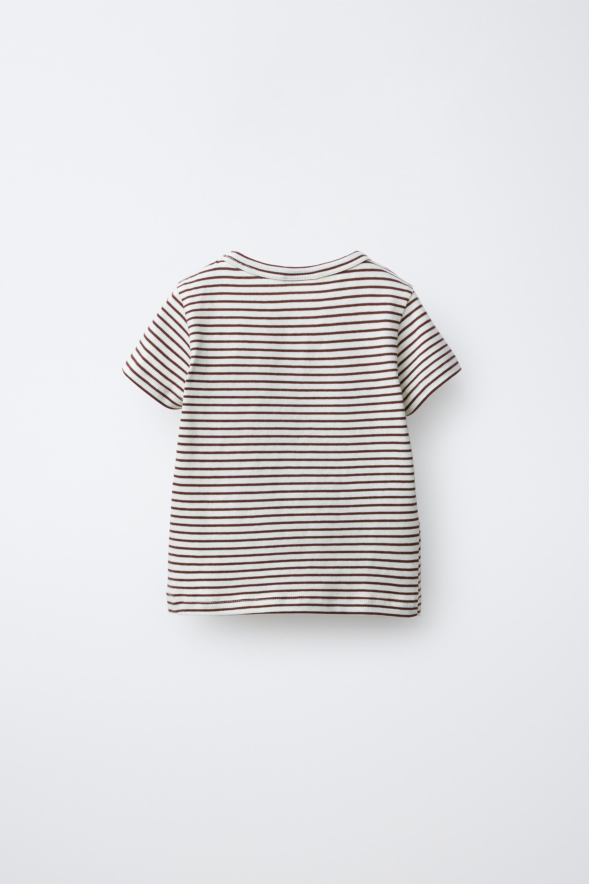 T-SHIRT RAYURES TISSÉES SOFT