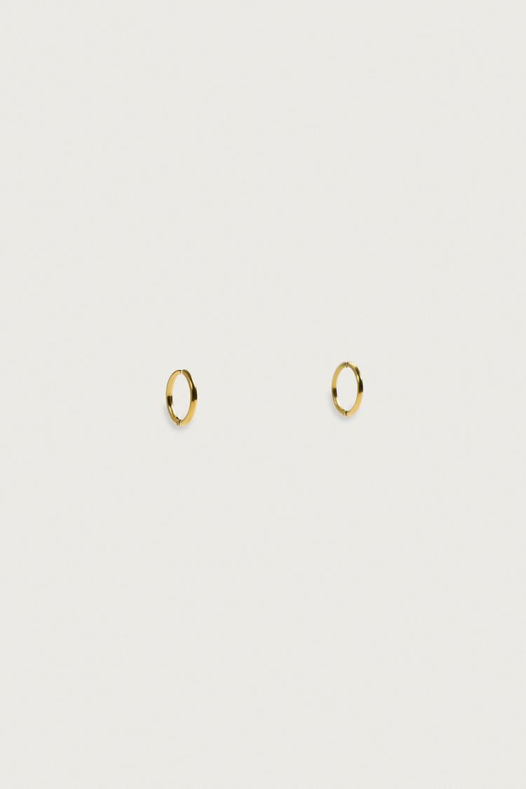 Pendientes aro acero inoxidable