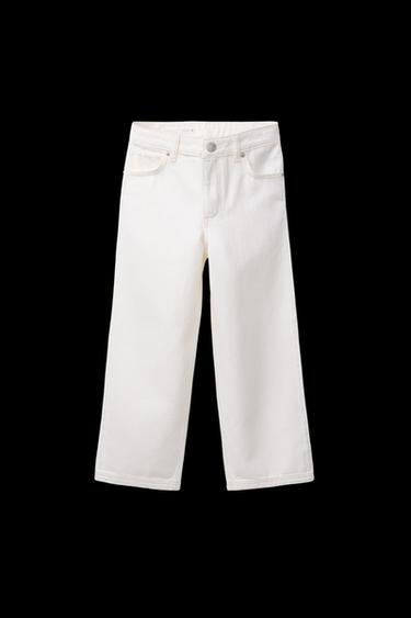 RELAXED-JEANS IM BAGGY-FIT - Cremefarben von Zara - Bild 0