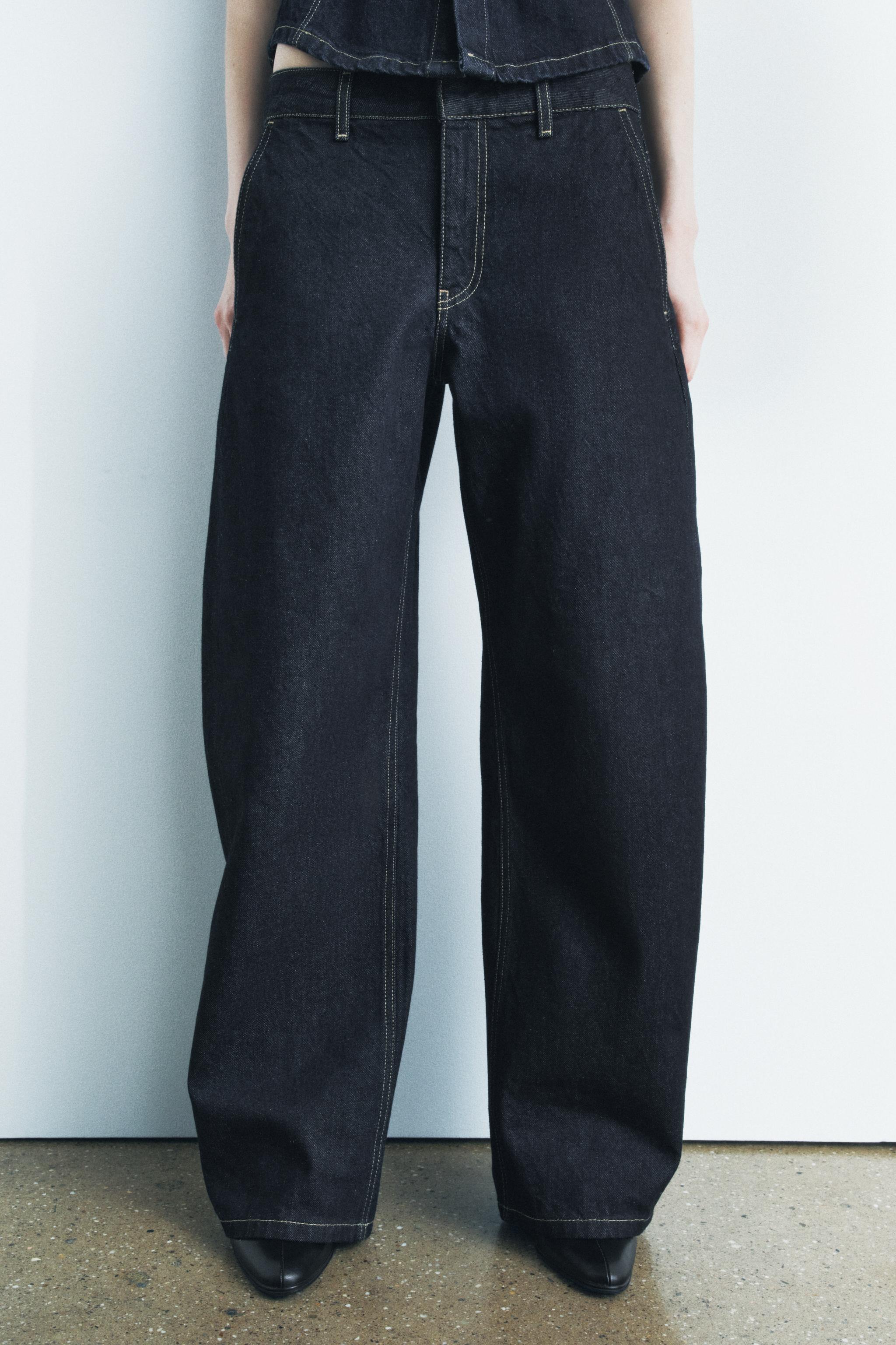 JEANS ZW COLLECTION BALLOON ミッドライズ