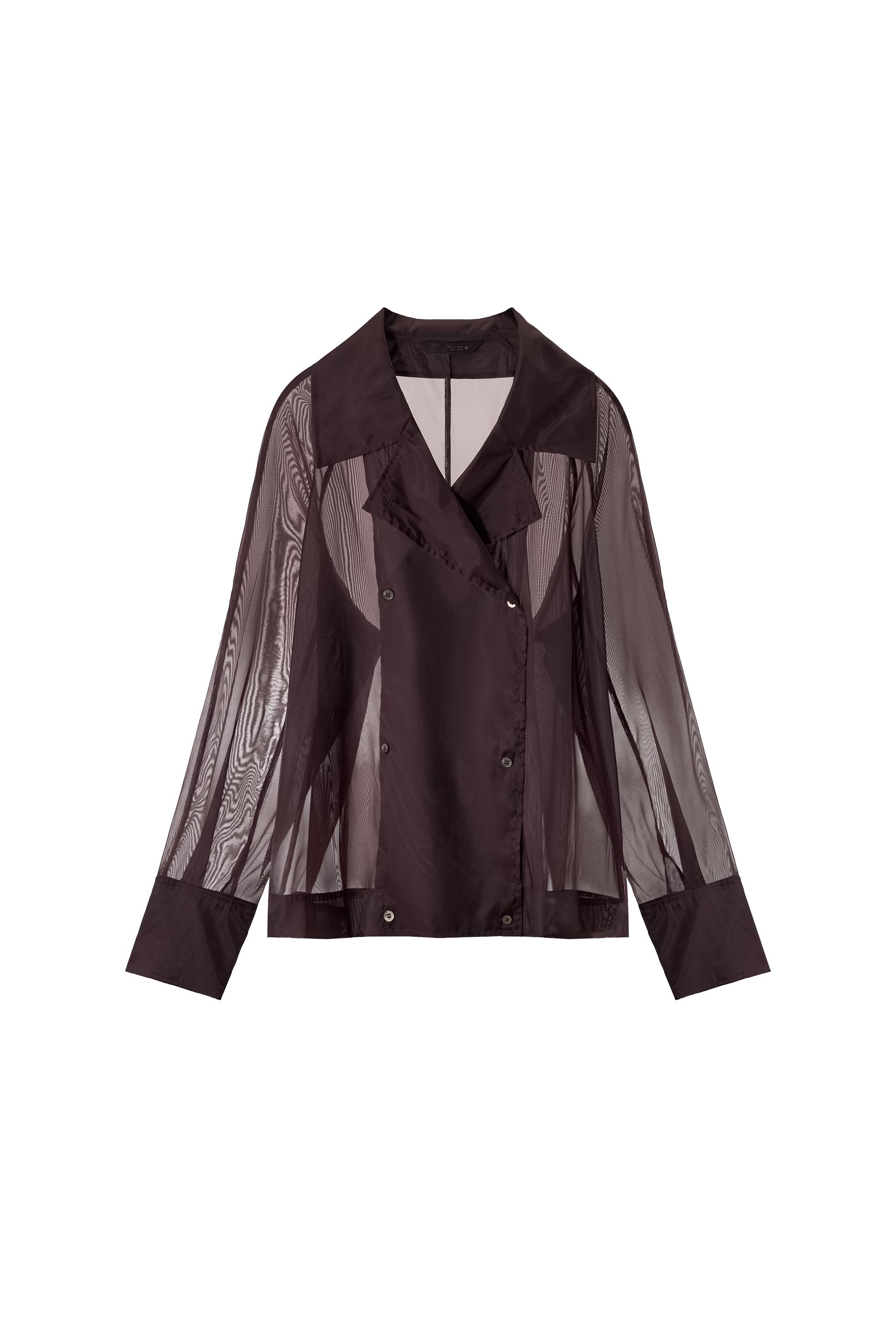 CAMISA ORGANZA ZW COLLECTION