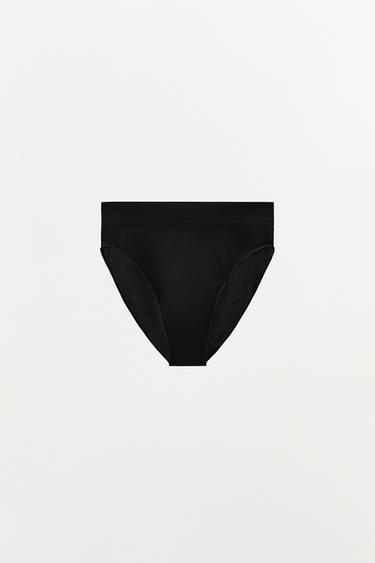 HIGH-RISE BRIEFS - Black by Zara