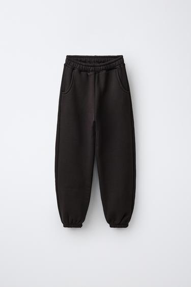 PANTALÓN JOGGING - Marrón de Zara