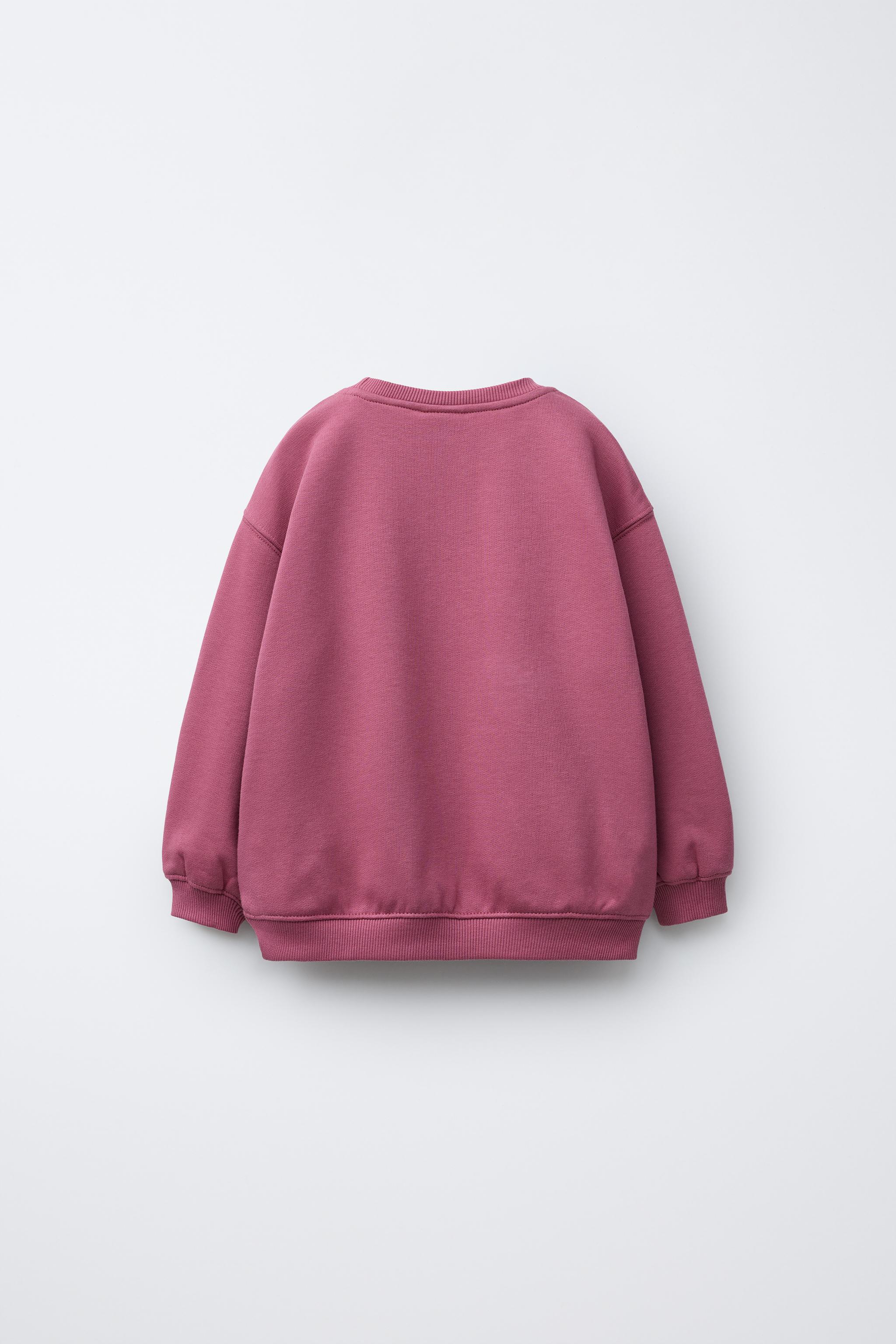 さら PRINTED SWEATSHIRT - Red | ZARA United States