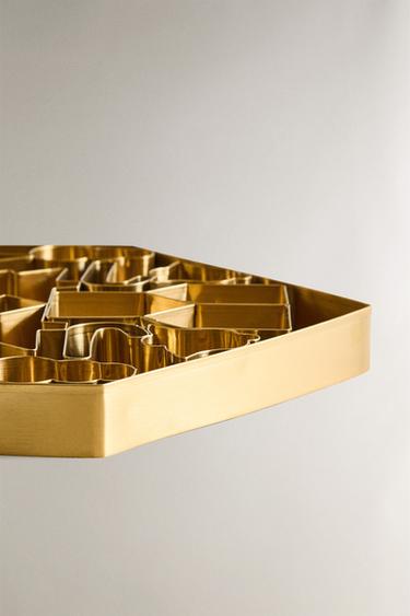 MOULE À PÂTISSERIE EN ACIER DE NOËL - Doré de Zara - Image 3