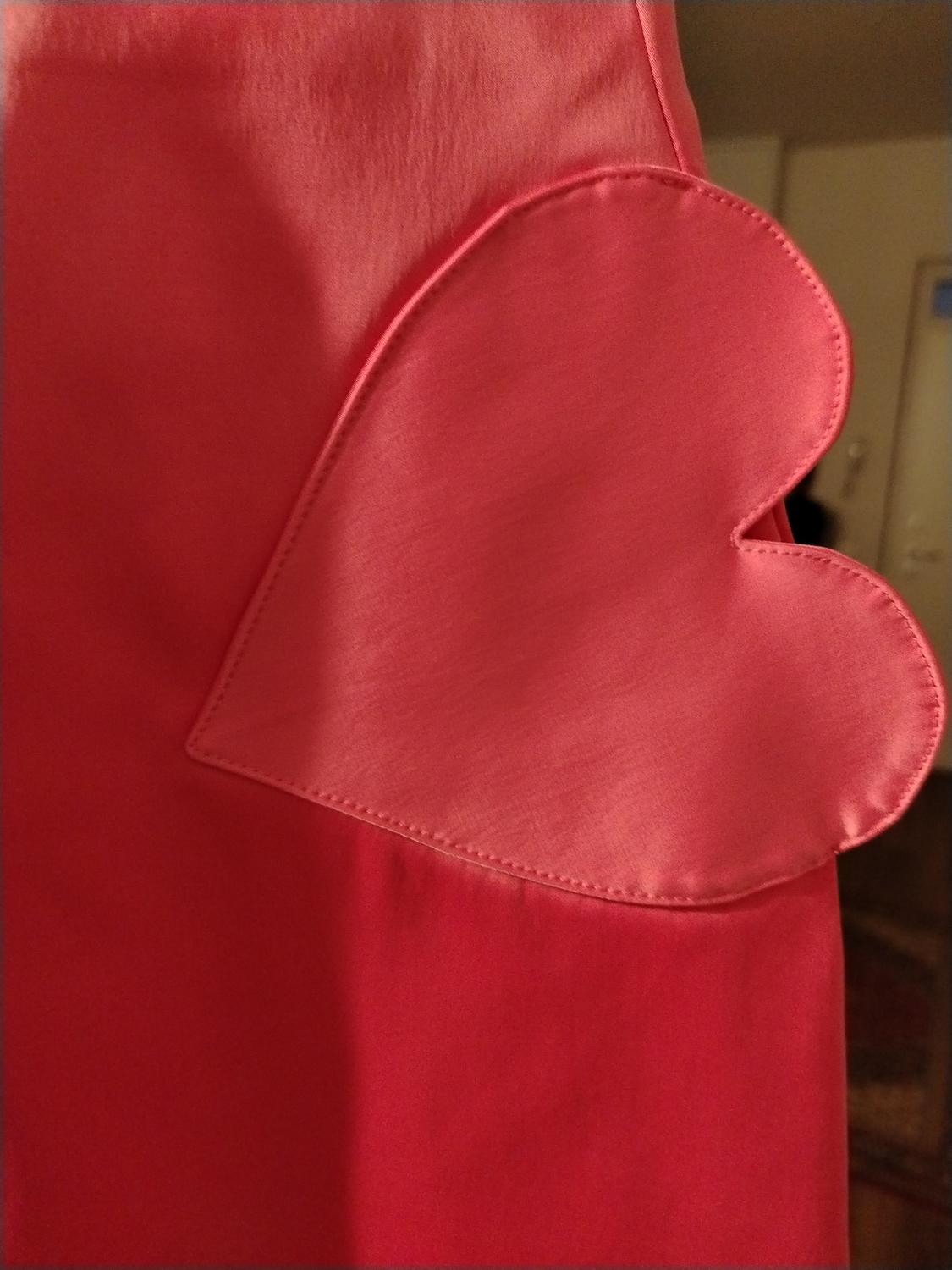 SATIN SKIRT WITH HEART - Image 3