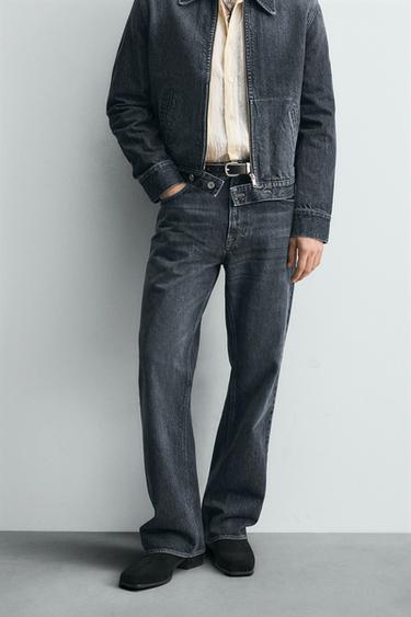 Zara LIMITED EDITION FLARE FIT JEANS - Blue